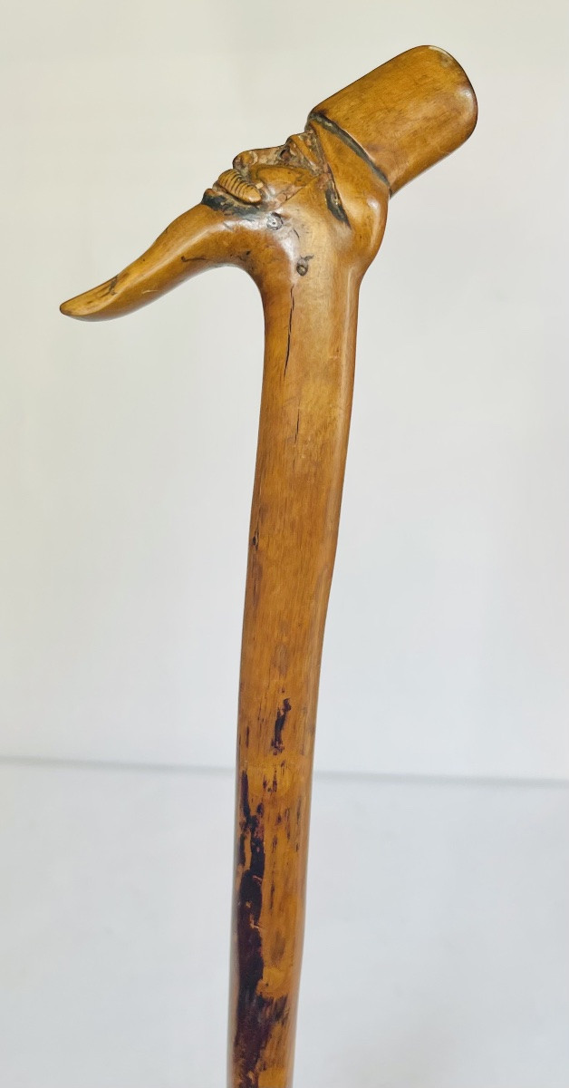 Canne monoxyle art populaire -photo-4
